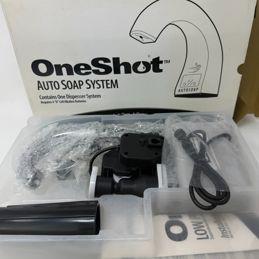 Technical Concepts 401310 OneShot Auto Soap Dispenser System Chrome New