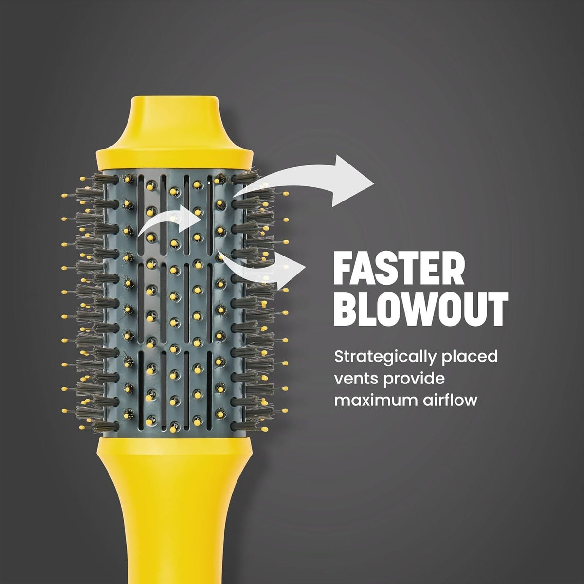 Drybar Double Shot 2.4" Blow Dryer Brush - 900-2225-4-N2 Hair Blowout Tool