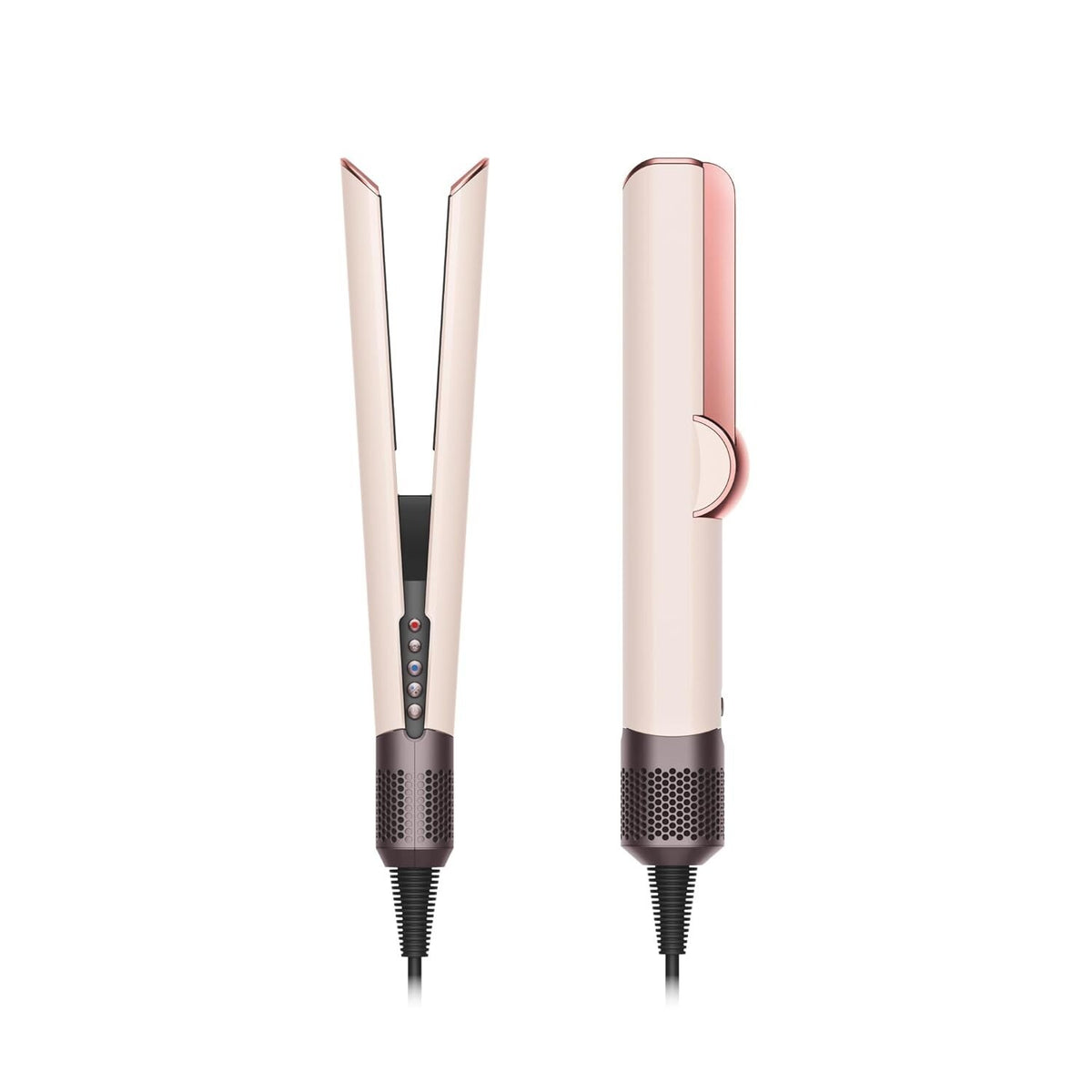 Dyson Airstrait Wet to Dry Hair Straightener Set w OMEGA Hair Oil - Ceramic Pink
