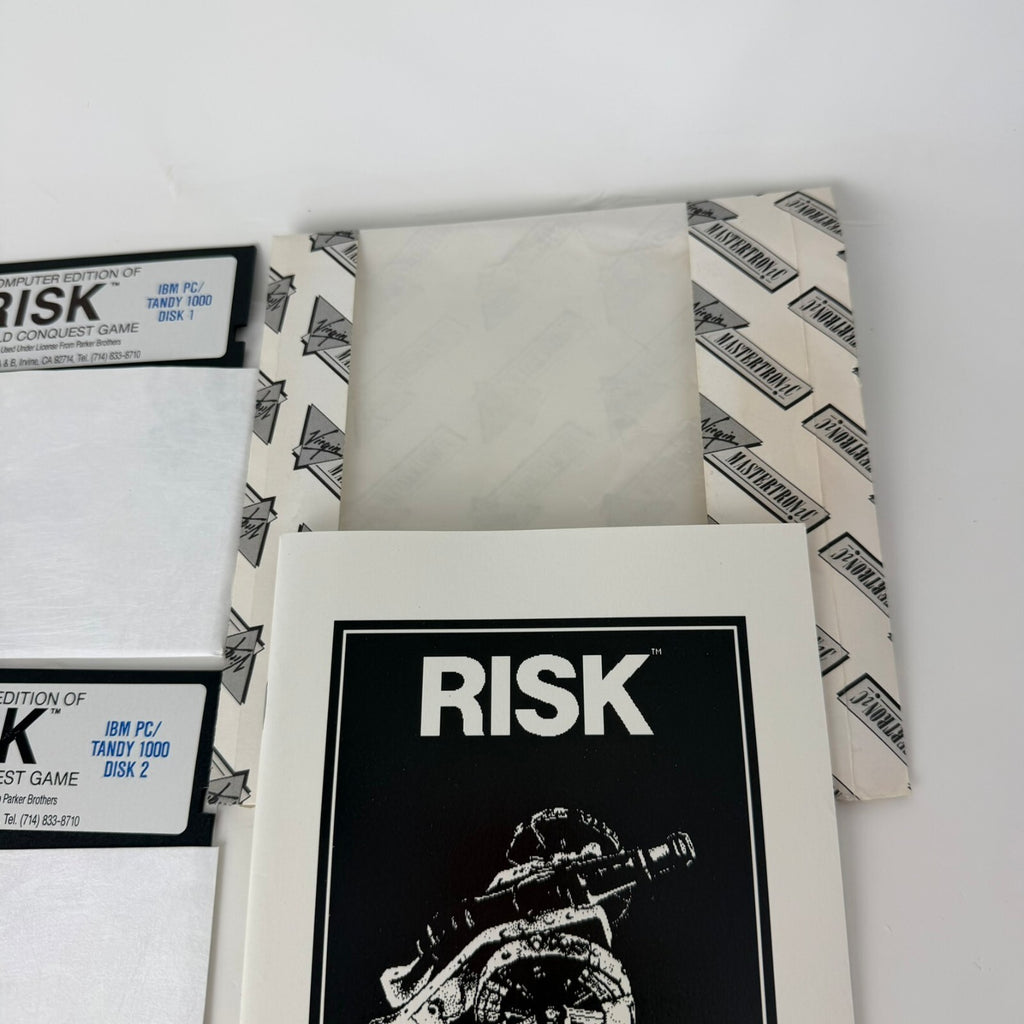 Vintage 1989 Computer Edition: RISK IBM PC Tandy 5.25"/3.5" Video Game