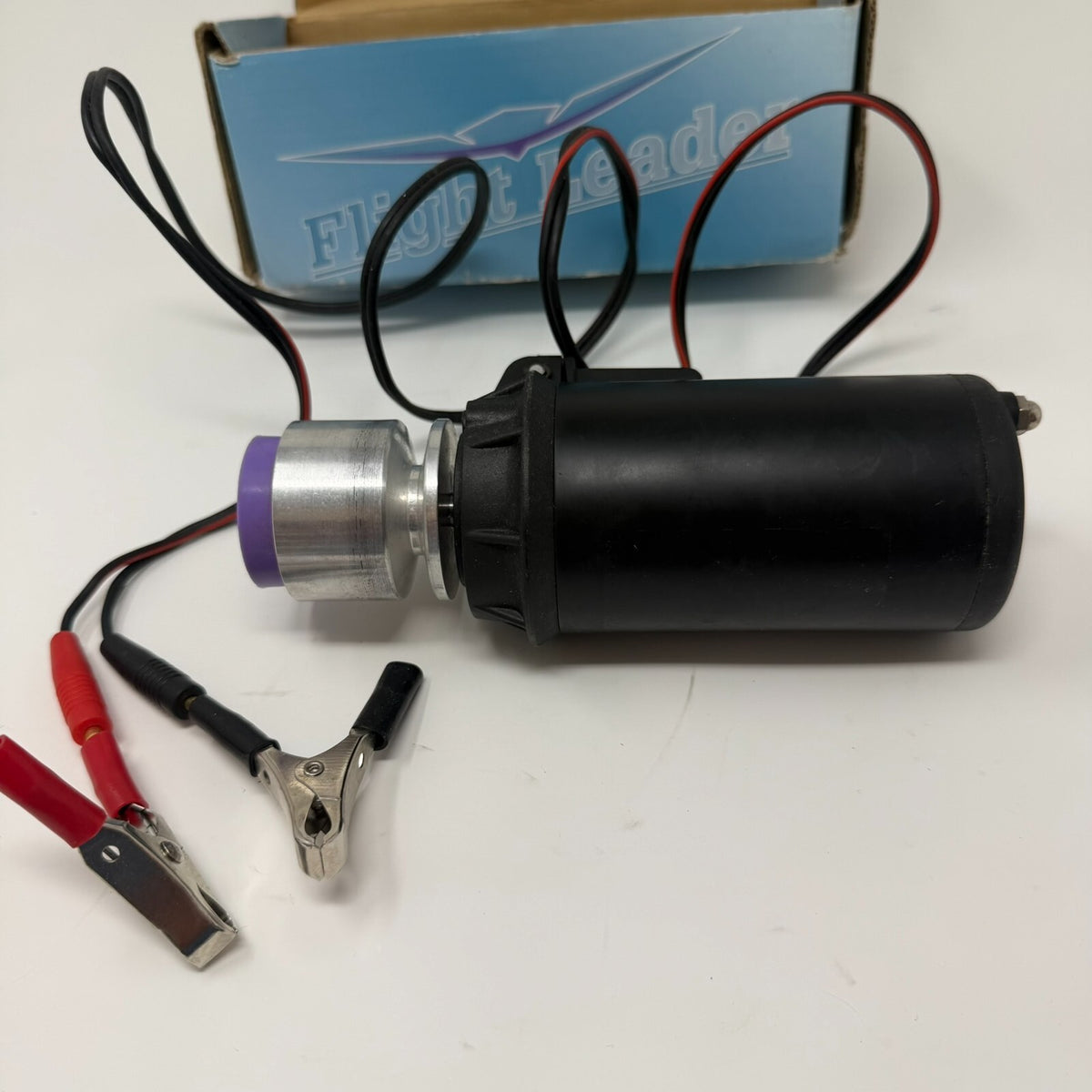 Flight Leader Model Engine Starter Pro FLST01 New Old Stock NOS 12v DC Glow Gas