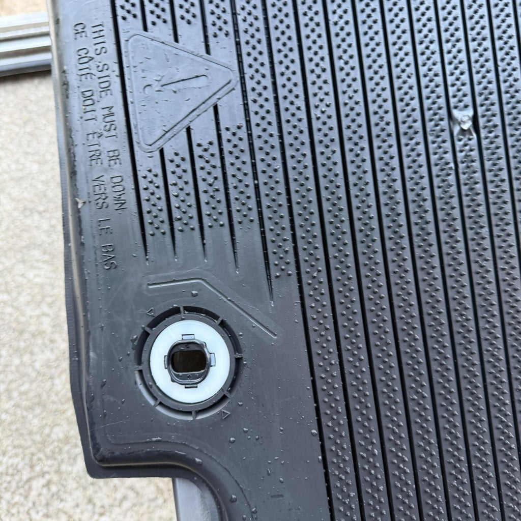 2020-2025 Toyota Highlander Genuine OEM All-Weather Rubber Floor Mats – Front 2