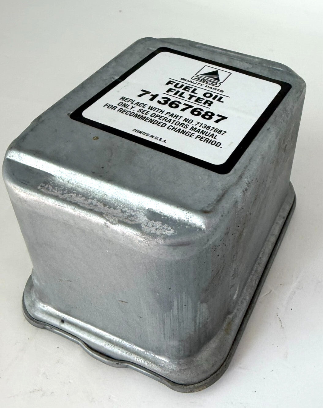 AGCO Fuel Oil Filter 71367684 Square Box- New Old Stock NOS