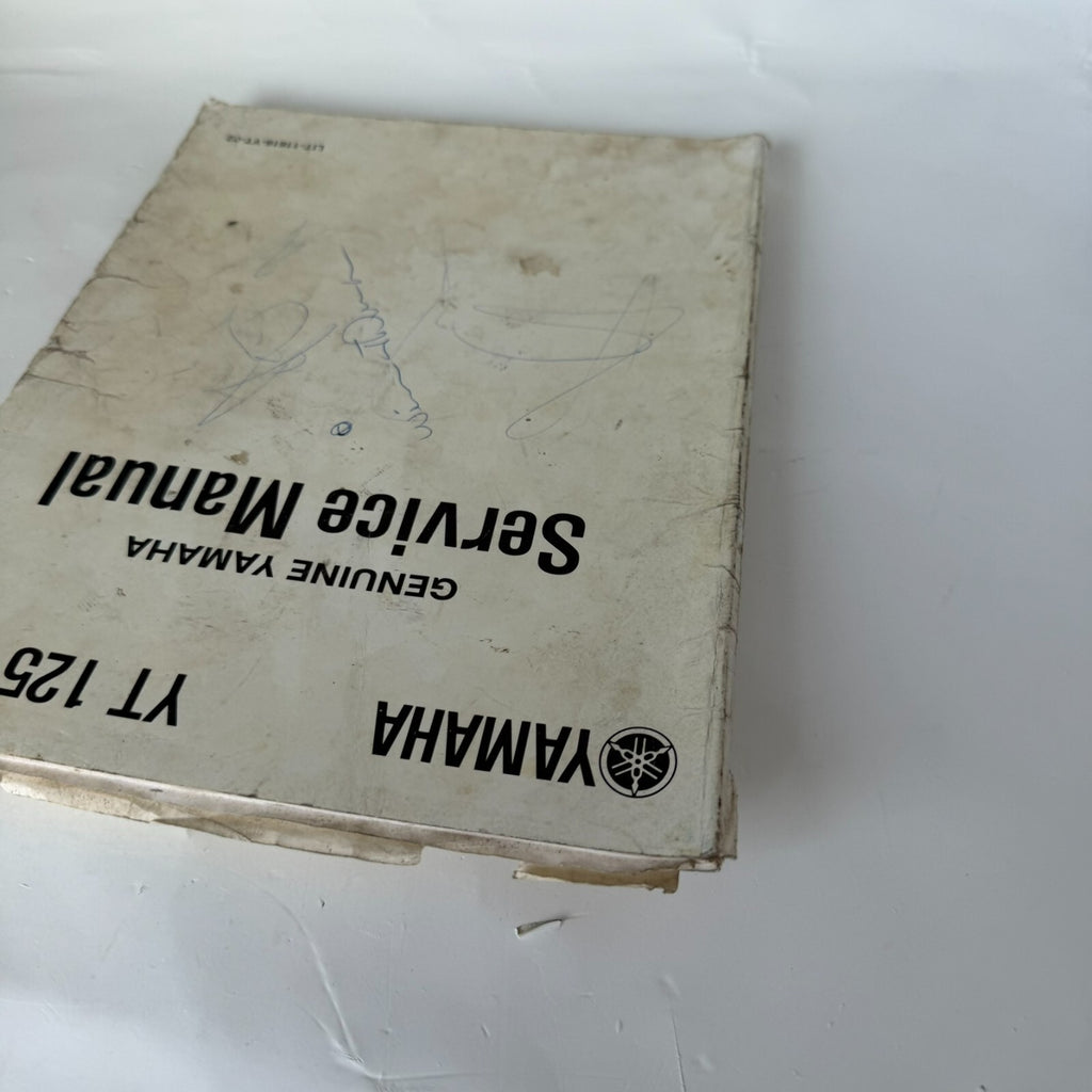 Yamaha Service Manual YT125J LIT-11616-YT-02