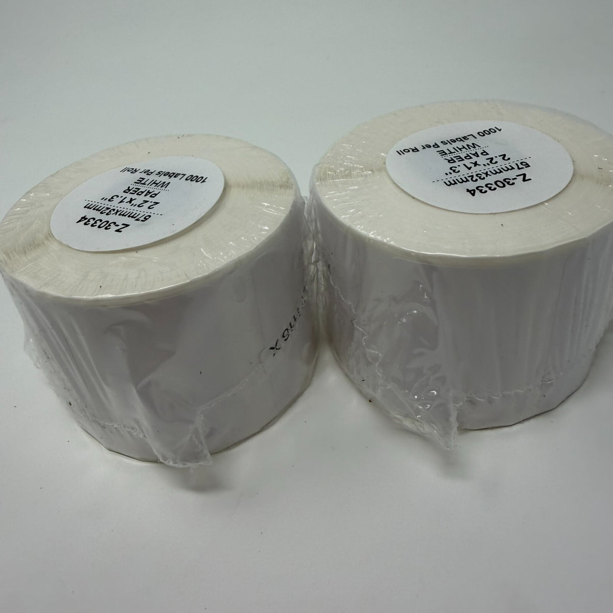 2000 DYMO 30334 Compatible Labels 57mm x 32mm 2."2x1.3"  -2 x 1000 Labels/Roll
