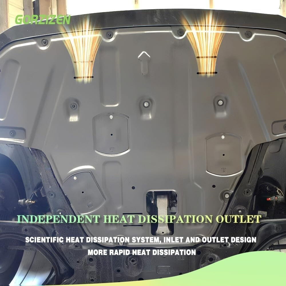 Engine Under Cover For 2020-2023 Hyundai Sonata Splash Shield Front Support Grey