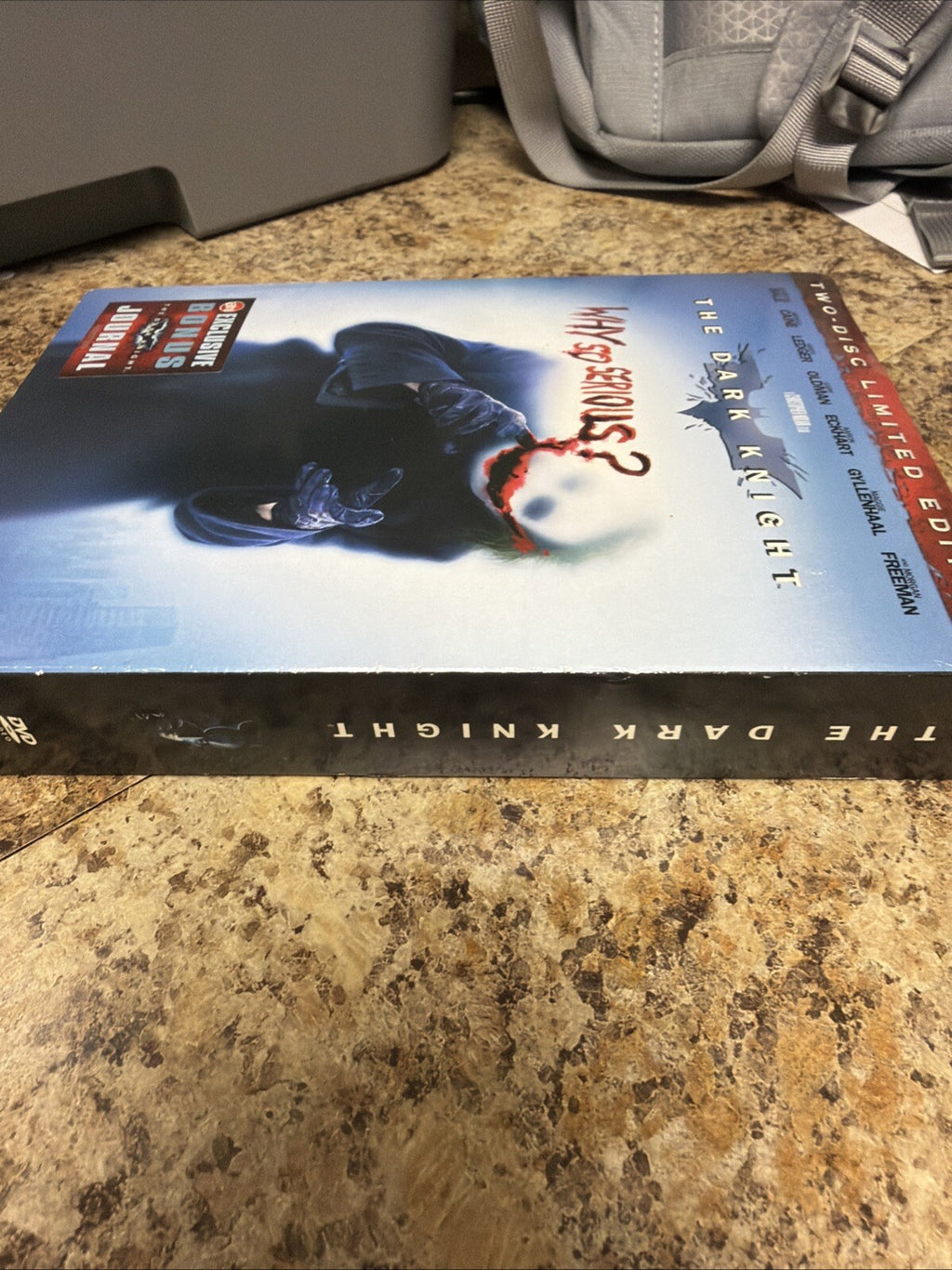 The Dark Knight Two-Disc Limited Edition DVD w/ Exclusive Bonus Journal