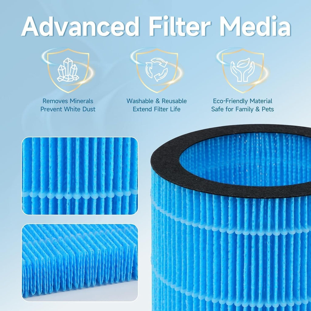 Replacement Filter for WaterFirst & Lamon MistFree Humidifier Blue Polymer