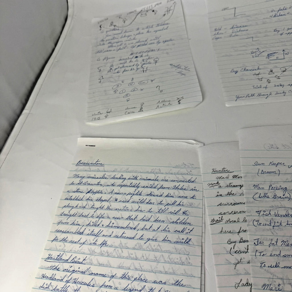 Conquests of Camelot: The Search for the Grail VTG PC Game + Handwritten Notes!