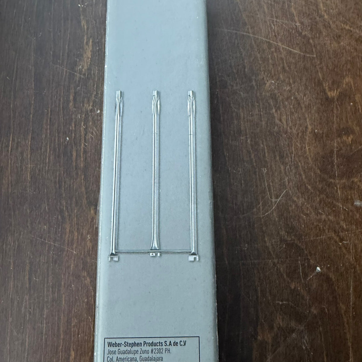 Weber 7508 Stainless Steel Grill Burner Tube Set- Spirit 700 Genesis Silver Gold
