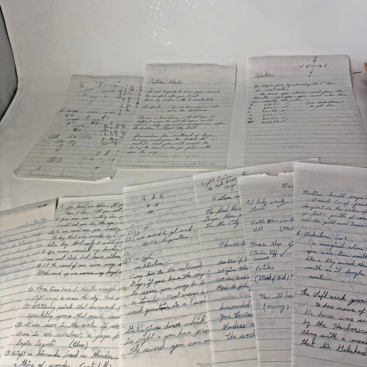 Conquests of Camelot: The Search for the Grail VTG PC Game + Handwritten Notes!