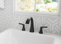 Pfister Weller Roman Bathtub Faucet 2 Handle, 3 Hole Matte Black Finish RT65WRB
