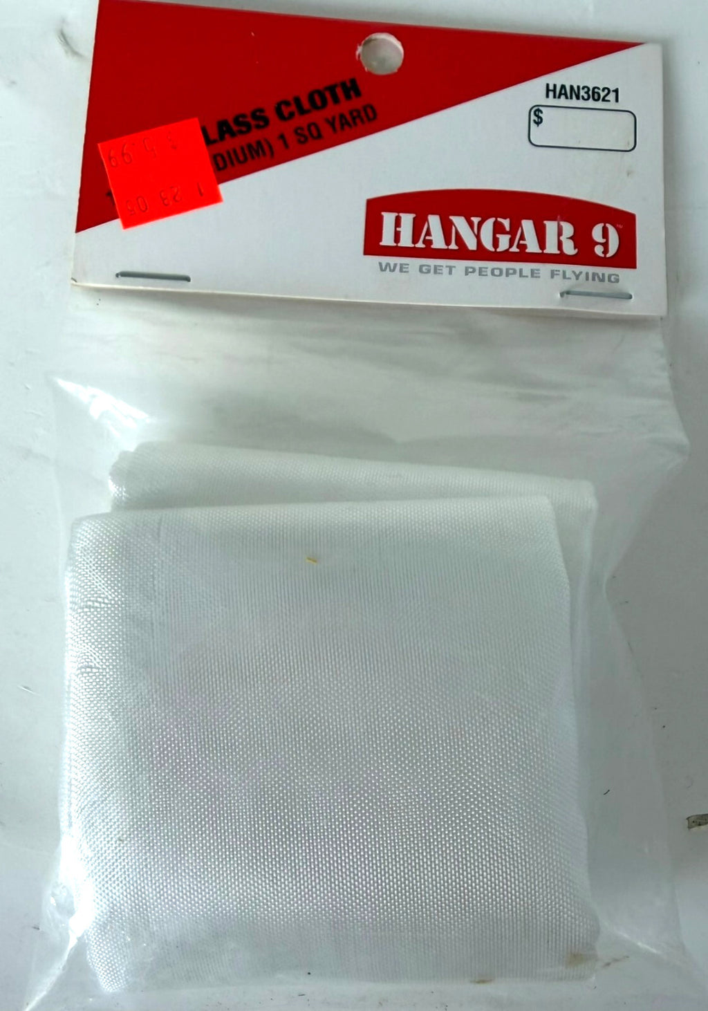 Vintage Hangar 9 Fiberglass Cloth Medium 1 Sq Yard RC Model Plane New Old Stock