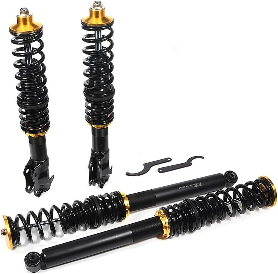 Adjustable Coilover Struts for VW Cabrio Golf Jetta Suspension Lowering Shocks