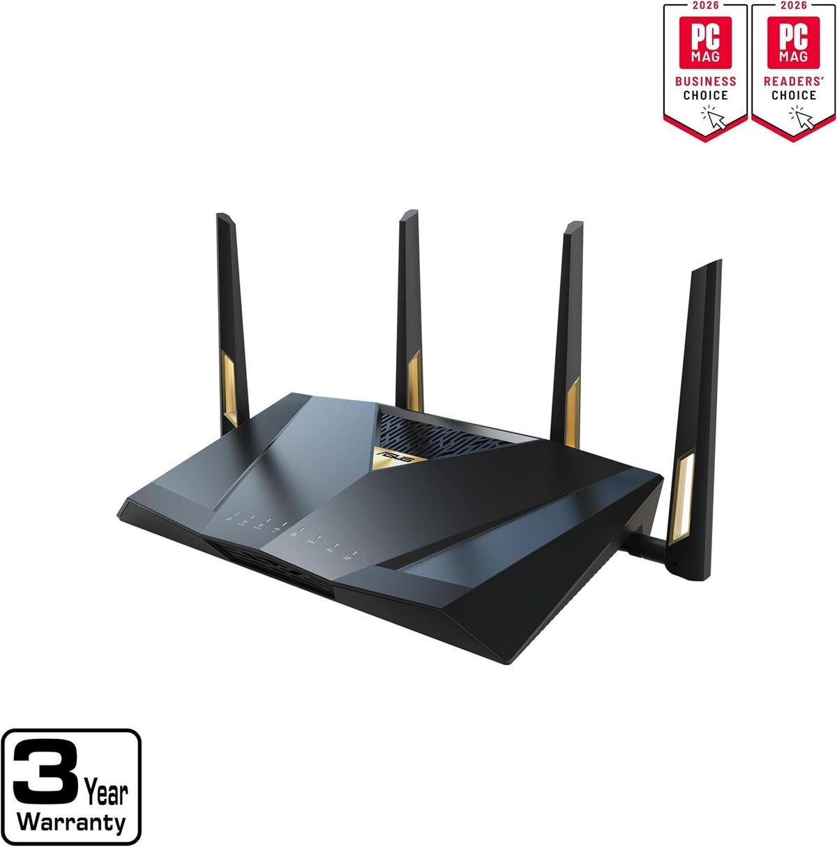 ASUS RT-BE88U WiFi 7 Router- x2 10G Ports 7.2gbps AIMesh quad-core Gaming Dual B