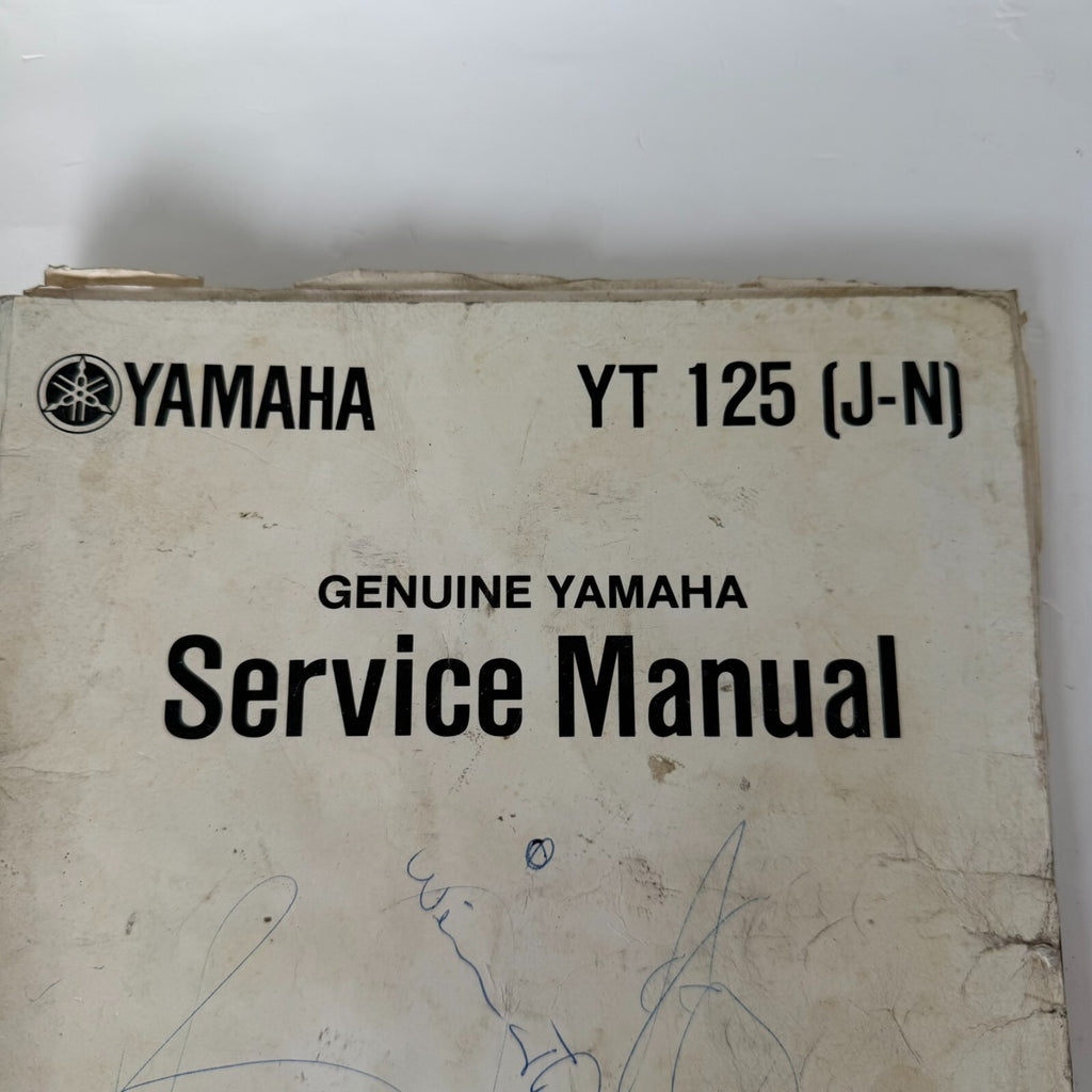 Yamaha Service Manual YT125J LIT-11616-YT-02