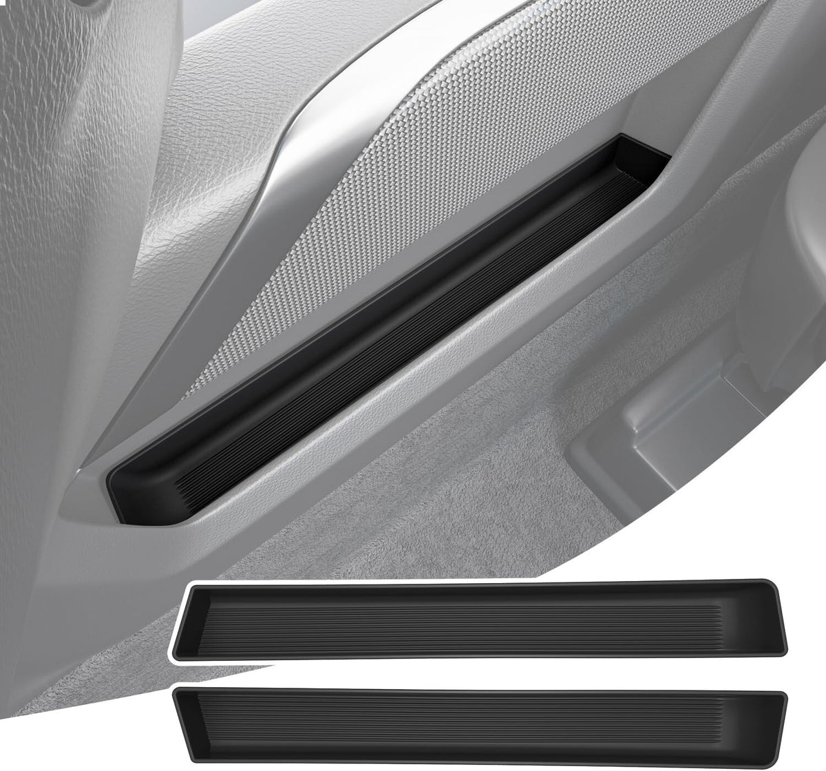 Center Console Shifter Storage Box Storage Tray For 2022-2026 Silverado Sierra