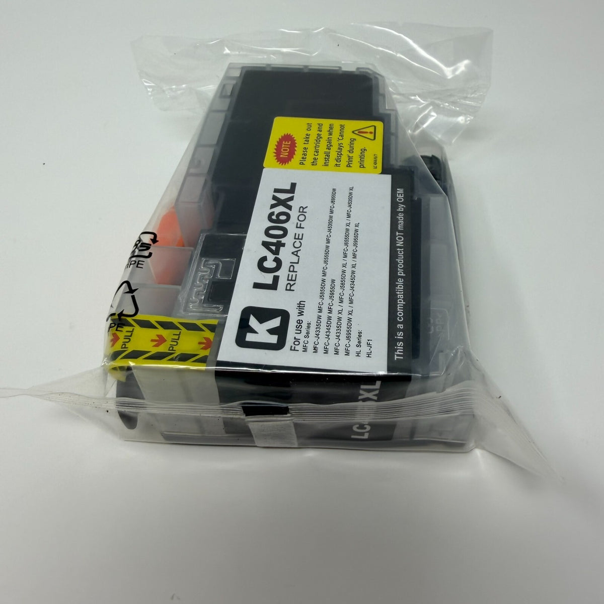 LC 406XL k Black Ink Cartridge for Brother MFC-J4335DW MFC-J4345DW MFC-J4535DW