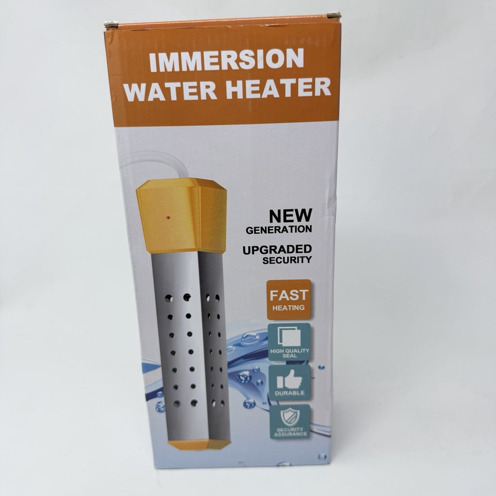 Immersion Water Heater , 2000W Portable Electric for Buckets, Tubs, Kids Pools
