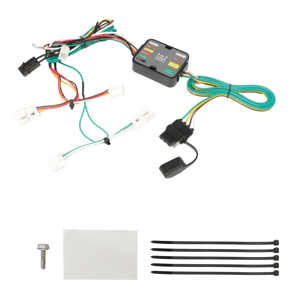 4-Pin Trailer Tow Light Wiring Harness Connector Nissan Murano 2015-2024 56267