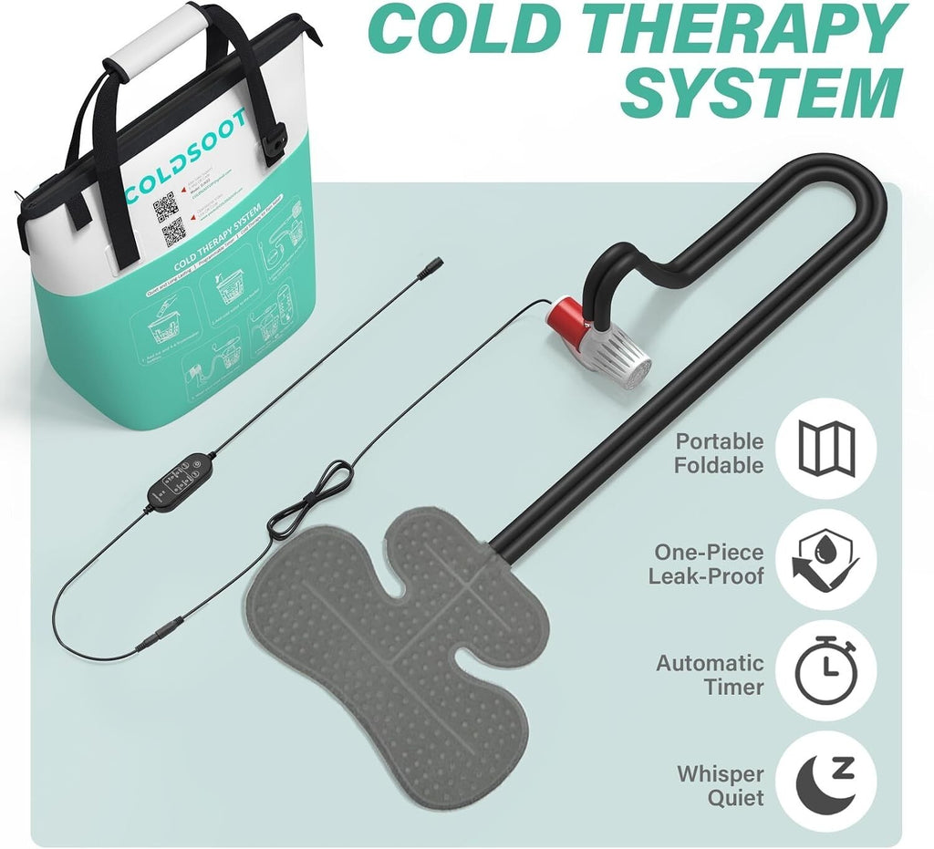 Cold Therapy Machine for Shoulder - Programmable Timer, Portable Cryotherapy