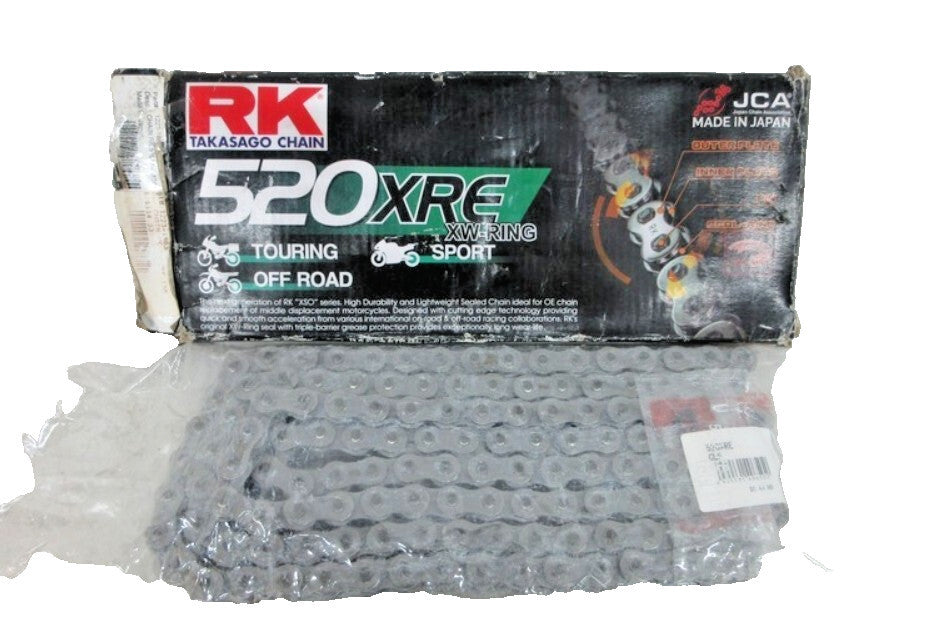 RK Takasago 520 XRE Series XW-RING Motorcycle Chain Sport Touring Dirtbike Japan