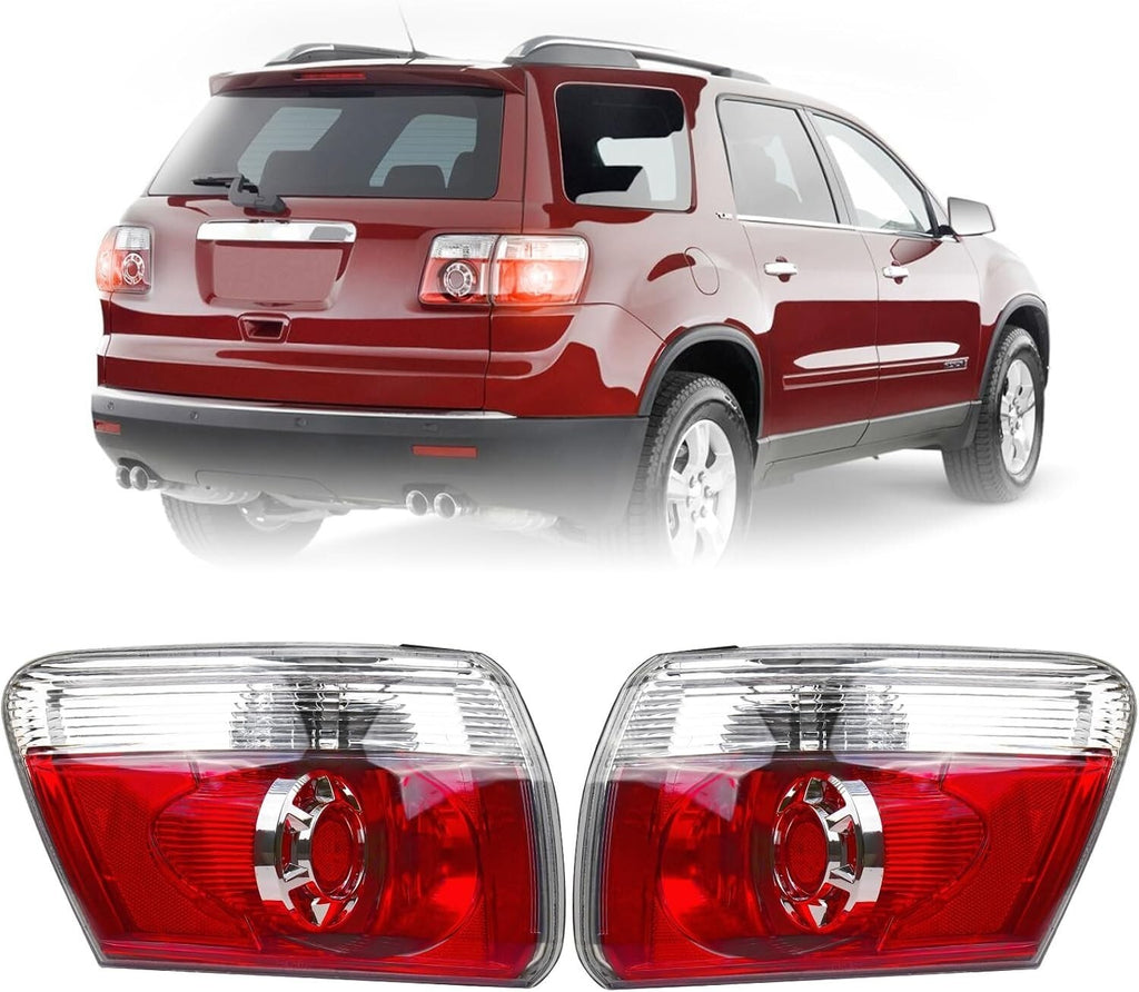 Tail Lights For 2007-2012 GMC ACADIA LED Left + Right Pair Rear Taillight Brake