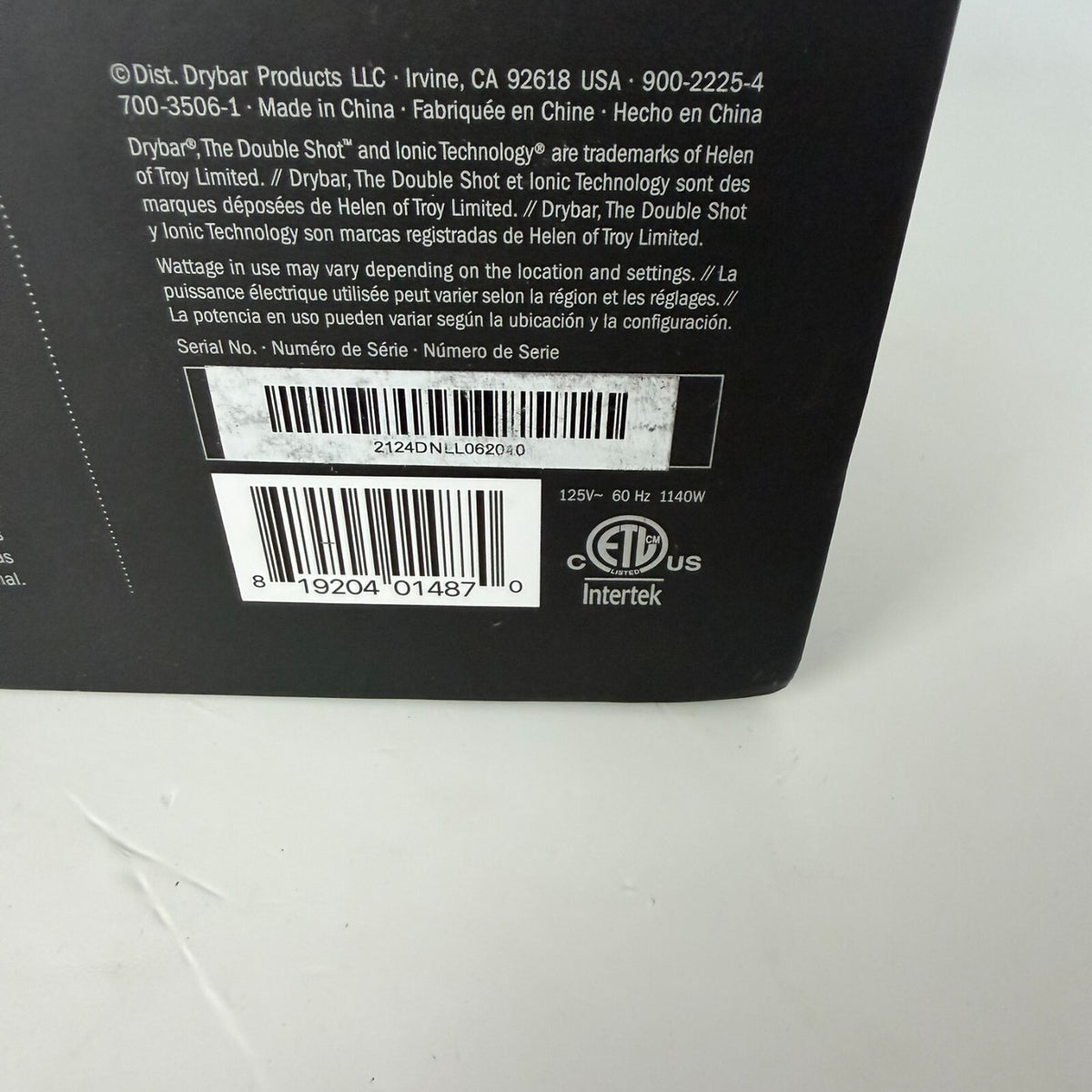 Drybar Double Shot 2.4" Blow Dryer Brush - 900-2225-4-N2 Hair Blowout Tool