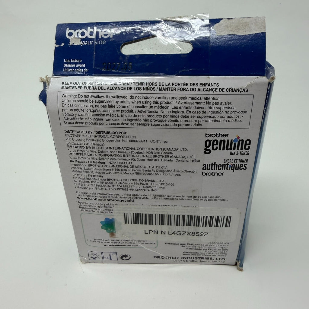 GENUINE OEM BROTHER LC20E BK XXL INK Cartridge SEALED Black MFC-J775dw J985 592