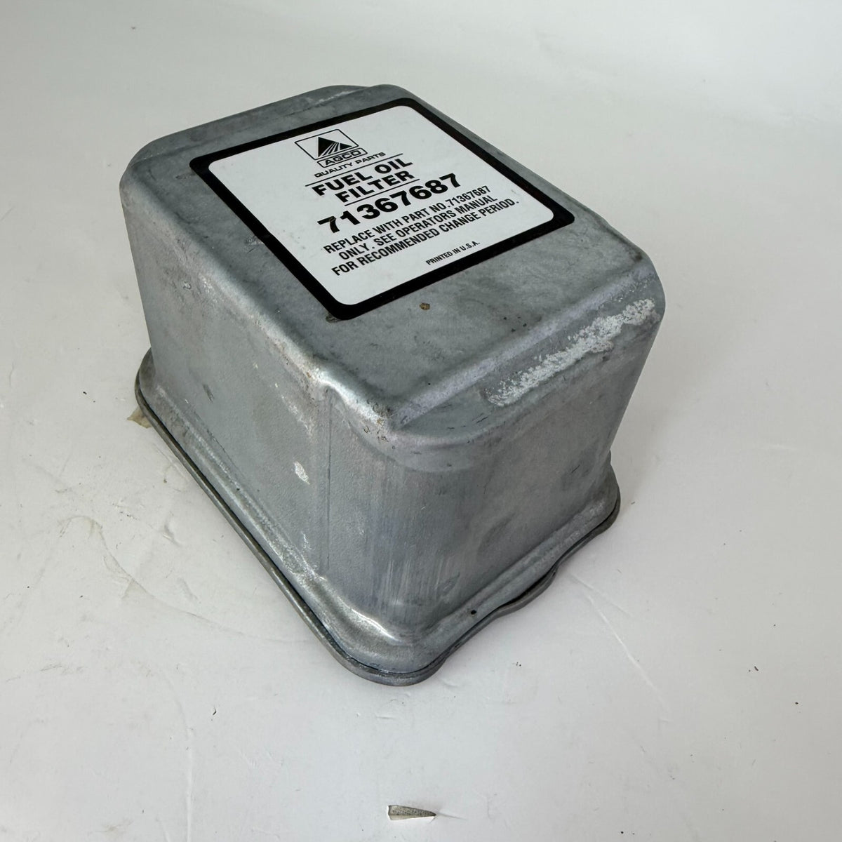 AGCO Fuel Oil Filter 71367684 Square Box- New Old Stock NOS