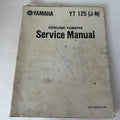 Yamaha Service Manual YT125J LIT-11616-YT-02