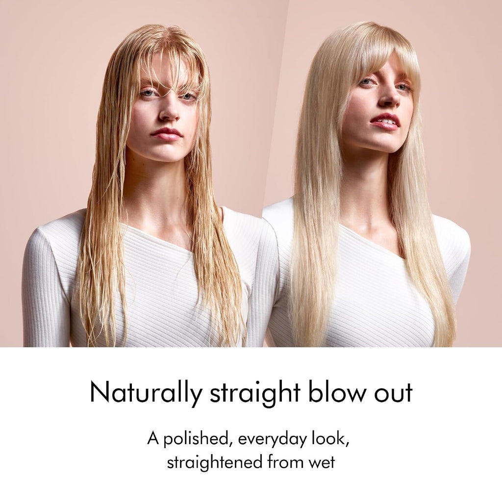 Dyson Airstrait Wet to Dry Hair Straightener Set w OMEGA Hair Oil - Ceramic Pink