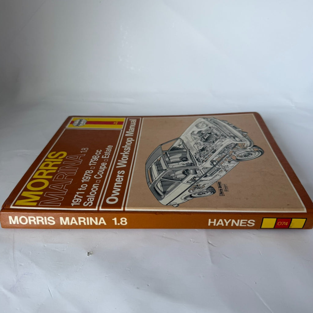Haynes Morris Marina 1.8 1971 - 1978 1798cc Hardback Owners Workshop Manual  074
