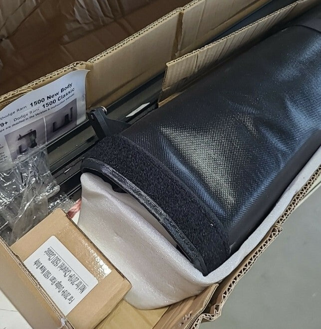 6.4FT/6.5FT Roll Up Soft Truck Bed Tonneau Cover Standard Bed Ram 1500 2500