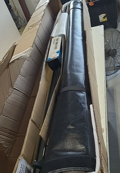 6.4FT/6.5FT Roll Up Soft Truck Bed Tonneau Cover Standard Bed Ram 1500 2500
