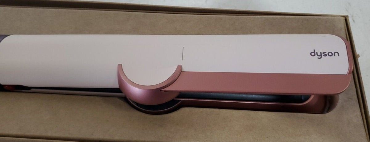 Dyson Airstrait Wet to Dry Hair Straightener Set w OMEGA Hair Oil - Ceramic Pink