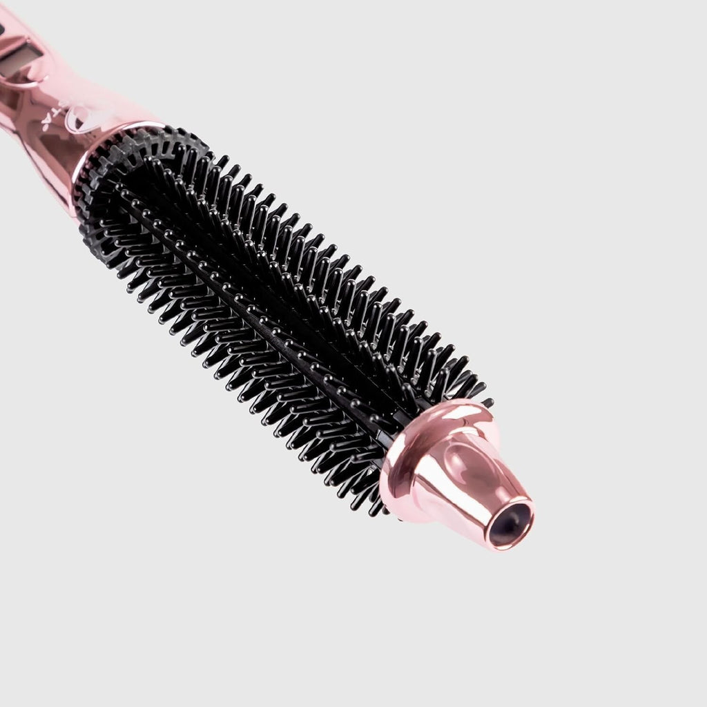 Calista Perfecter Pro Heated Round Brush 0.75" Rose Gold Volumizer Curler Styler