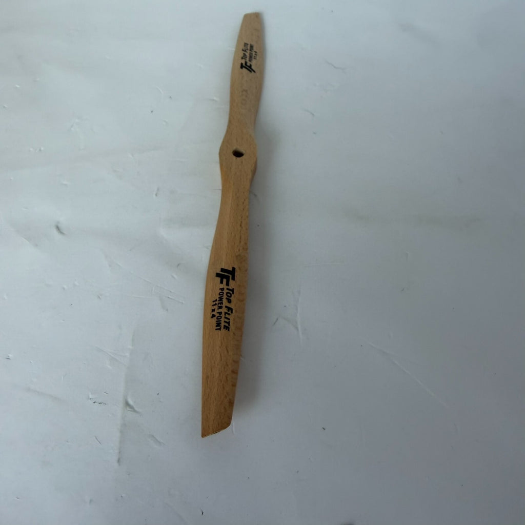 Top Flite 11x4 Power Point Wood Propeller RC Model Airplane New