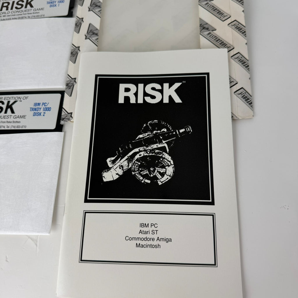 Vintage 1989 Computer Edition: RISK IBM PC Tandy 5.25"/3.5" Video Game