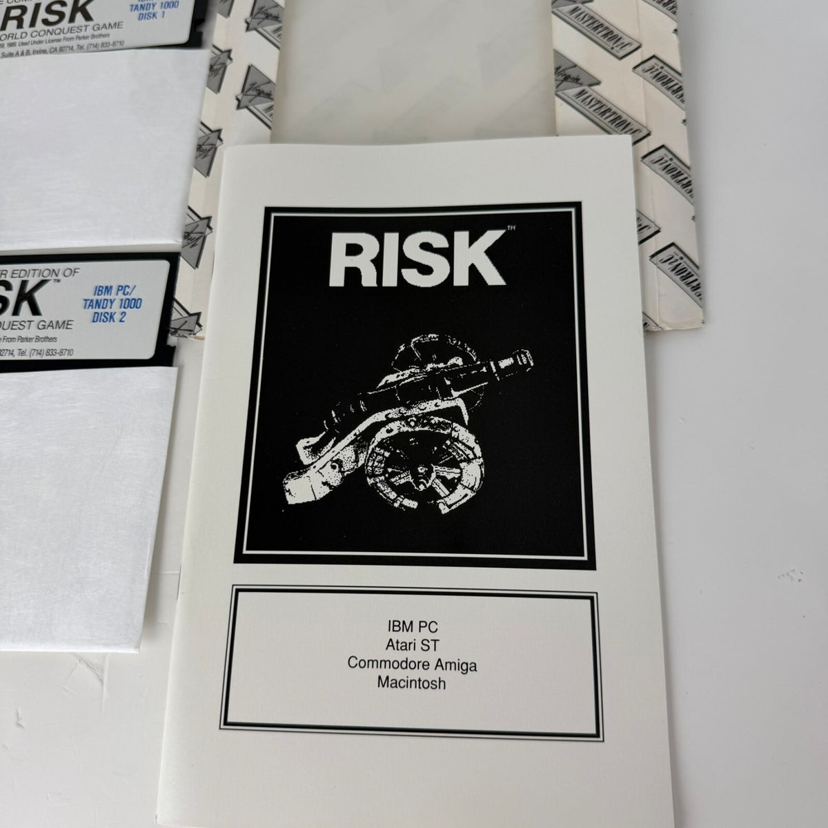 Vintage 1989 Computer Edition: RISK IBM PC Tandy 5.25"/3.5" Video Game