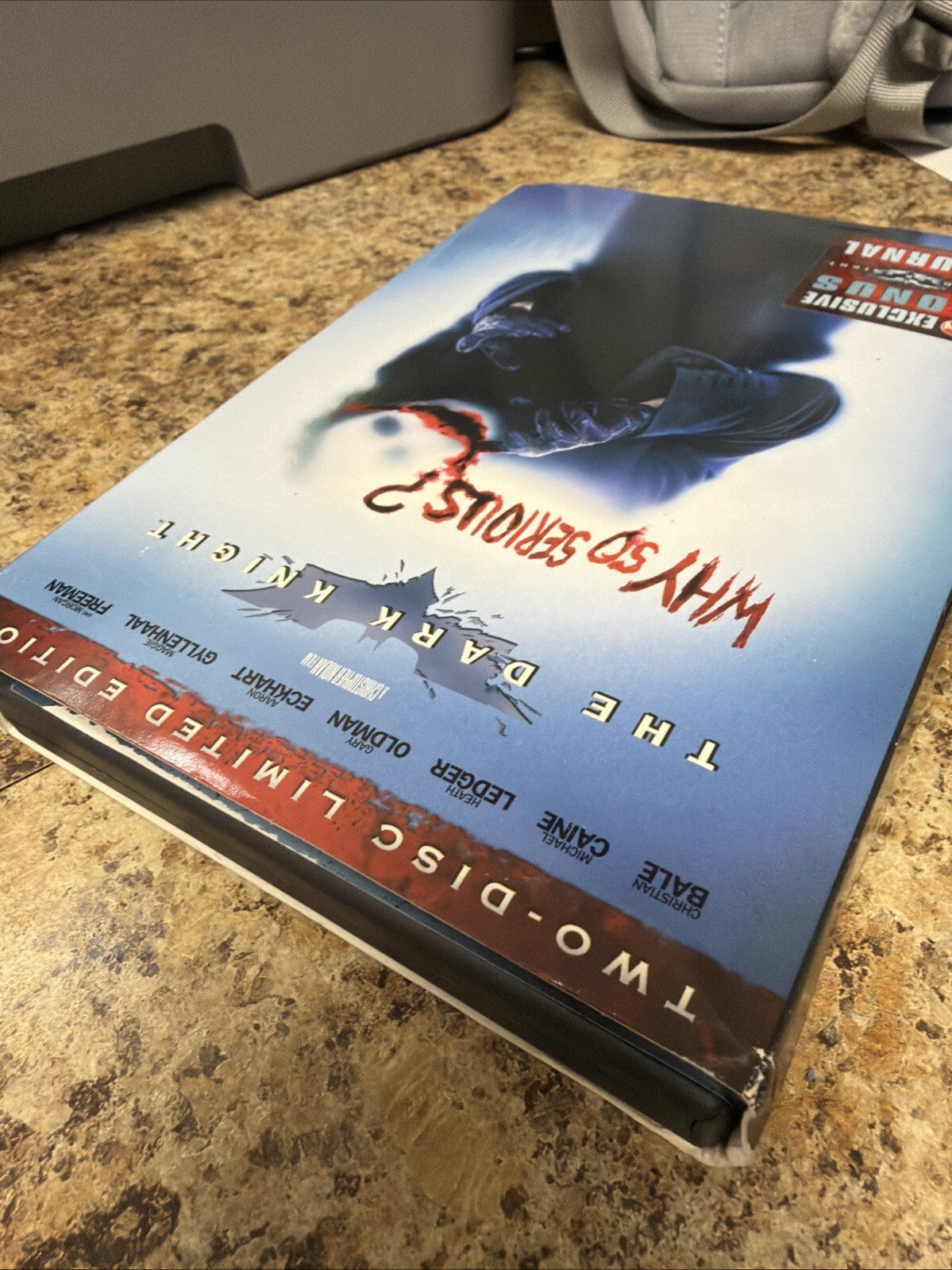 The Dark Knight Two-Disc Limited Edition DVD w/ Exclusive Bonus Journal