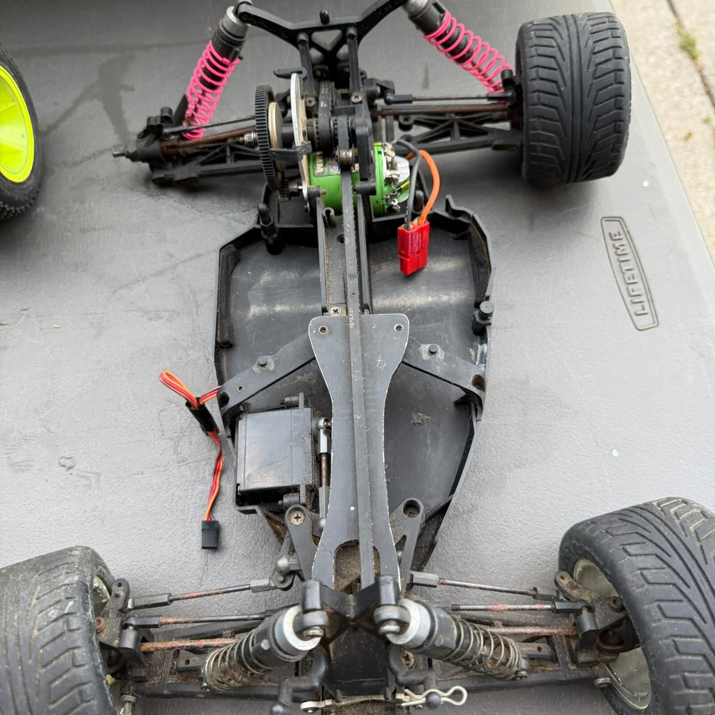 RC Car Truck Buggy Lot w/ Parts- Electric Losi MPI Team Associated rs4 xx4 sc10
