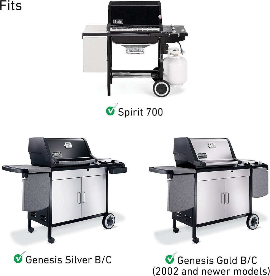 Weber 7508 Stainless Steel Grill Burner Tube Set- Spirit 700 Genesis Silver Gold