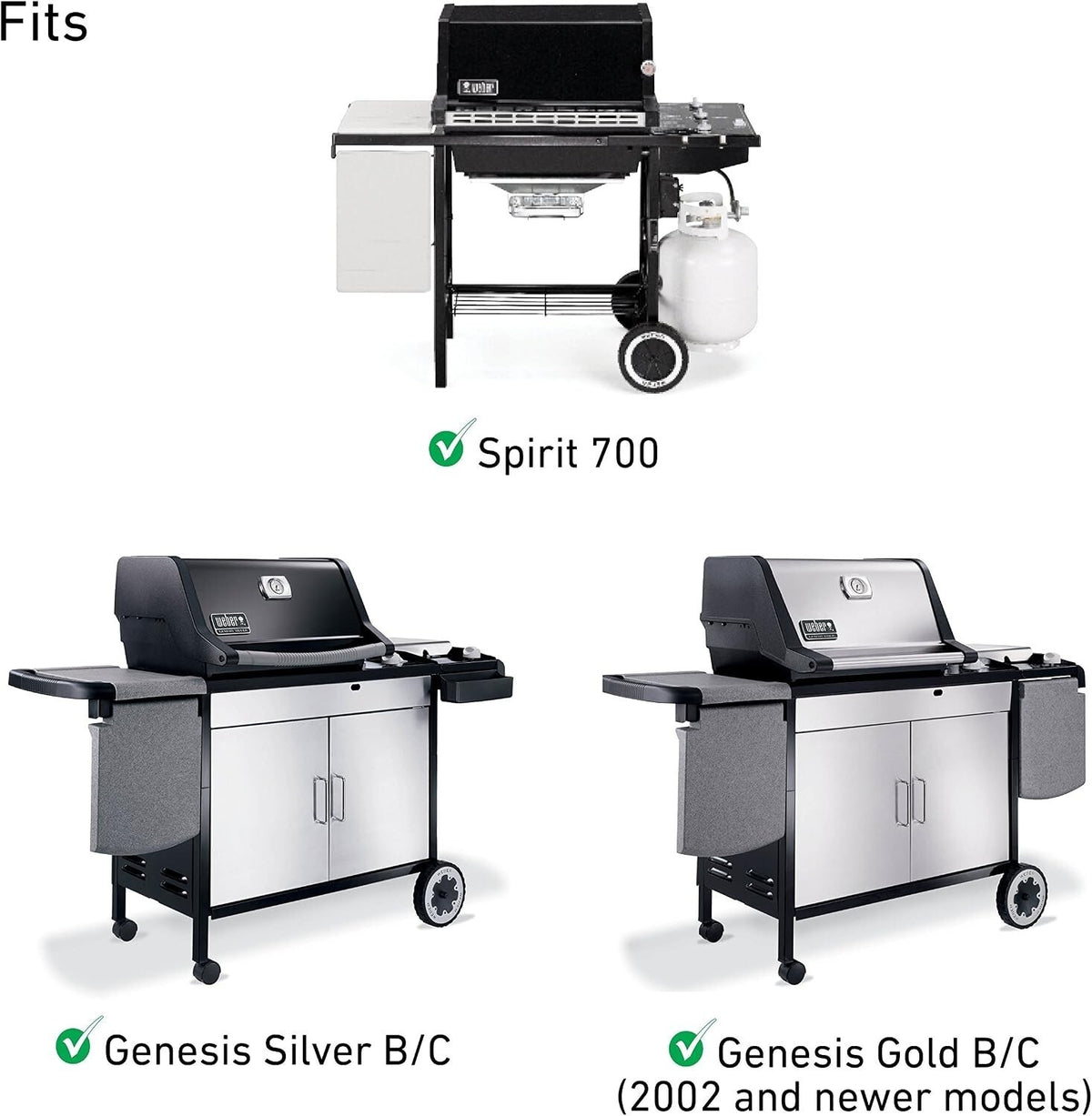 Weber 7508 Stainless Steel Grill Burner Tube Set- Spirit 700 Genesis Silver Gold