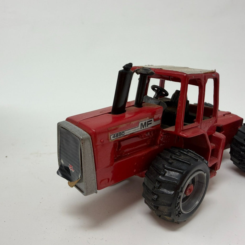 Vintage ERTL 1/64 Massey Ferguson 4880 4WD Tractor Diecast Model Toy 34z4g