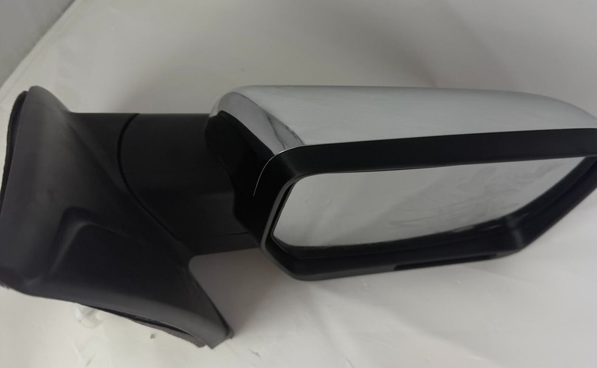 2009-14 Ford F-150 OEM RIGHT PASSENGER POWER HEAT PEDESTAL SIDE MIRROR w/CHROME