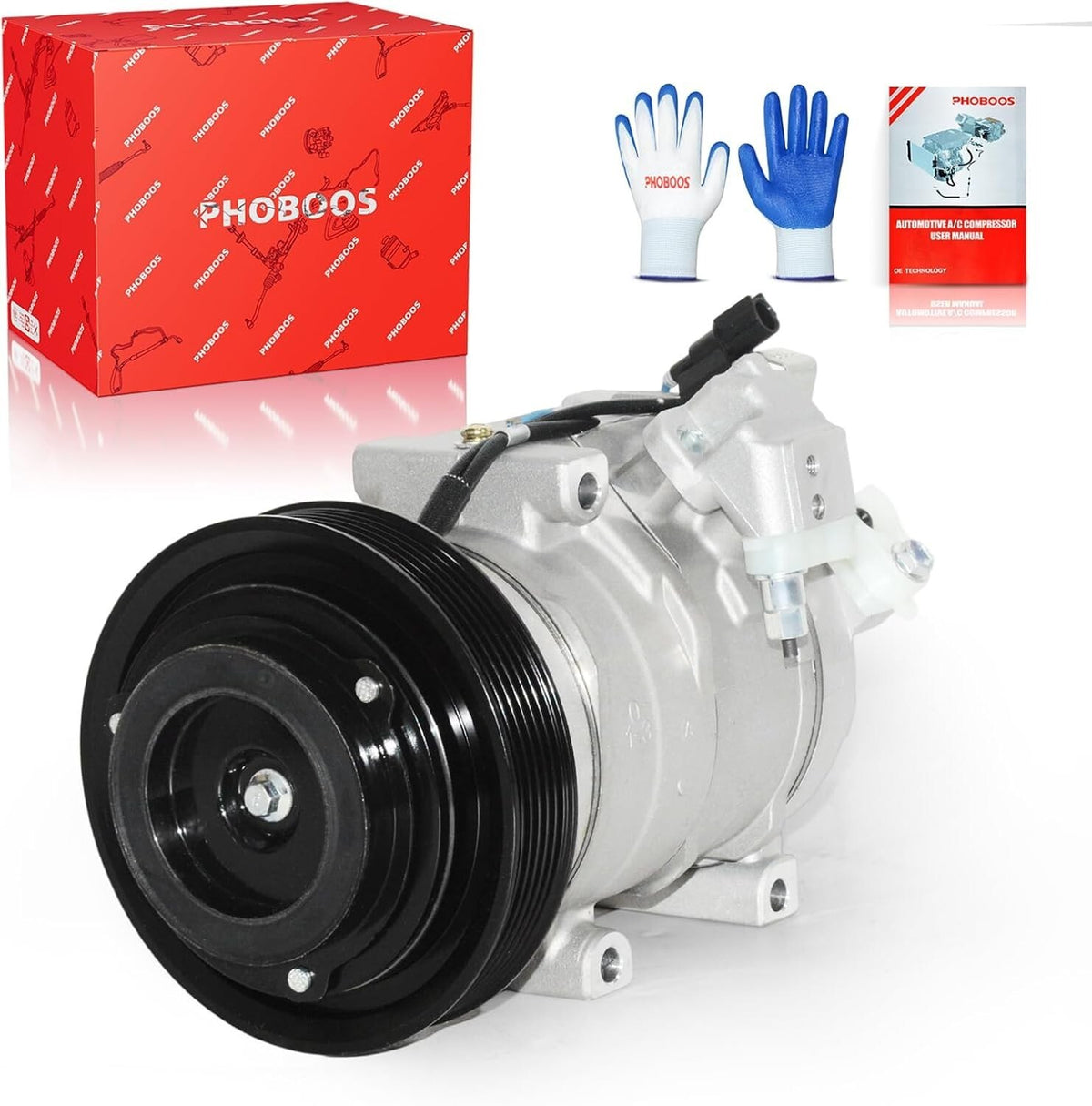 A/C AC Compressor For Acura MDX ZDX  3.7L Honda Odyssey Pilot  3.5L CO 10840C