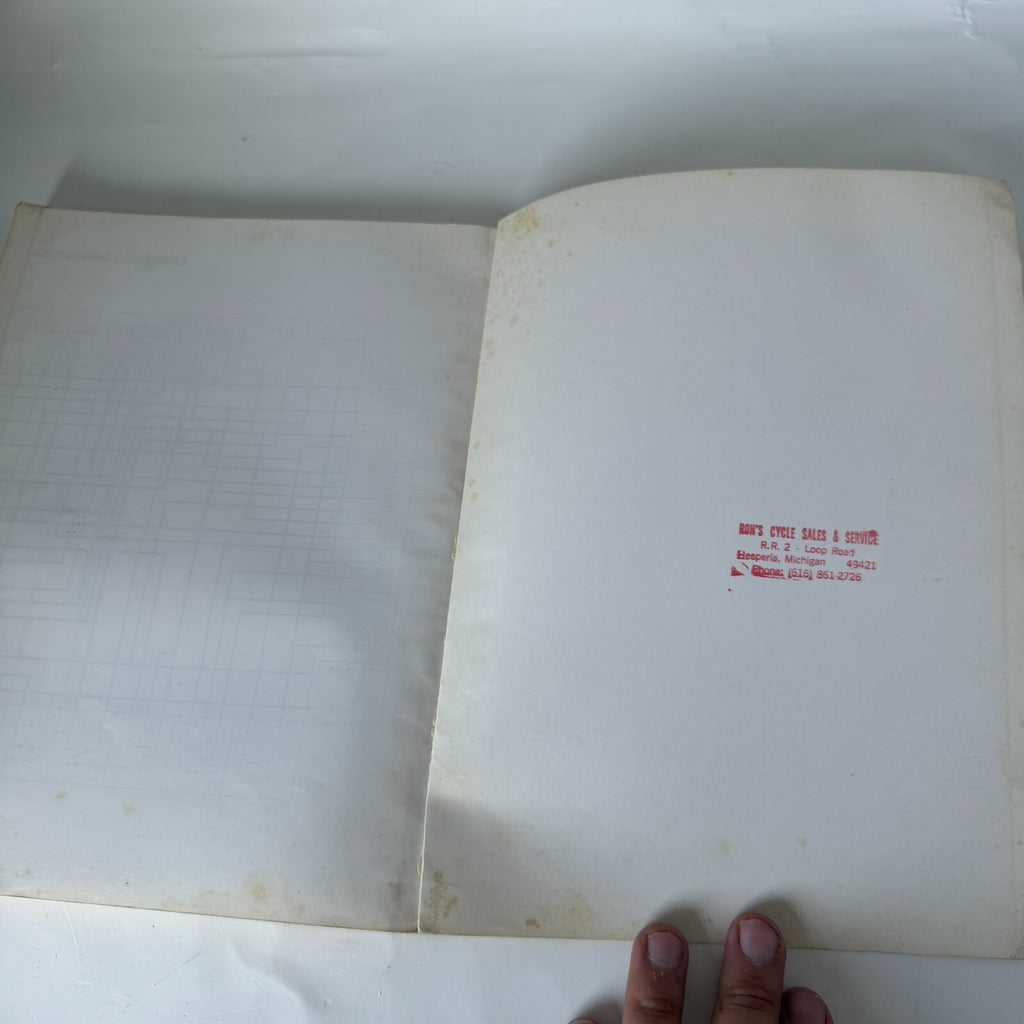 Genuine Yamaha LIT-11616-00-07 LB80IIHC LB80IIAC Service Manual 1975