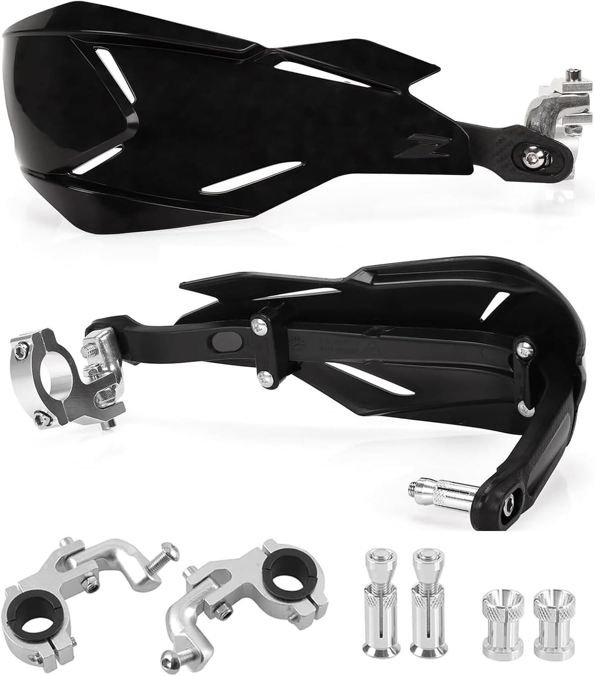 Universal Black Handguards Dirt Bike Ebike ATV Quad 7/8" 22MM 1 1/8" 28MM Motox