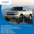 Windshield Wiper Cowl End Air Inlet Panel Black Replacement for GM Large SUVs